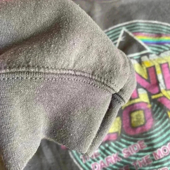 Women's Pink Floyd cropped sweatshirt‎ size small - Picture 5 of 8
